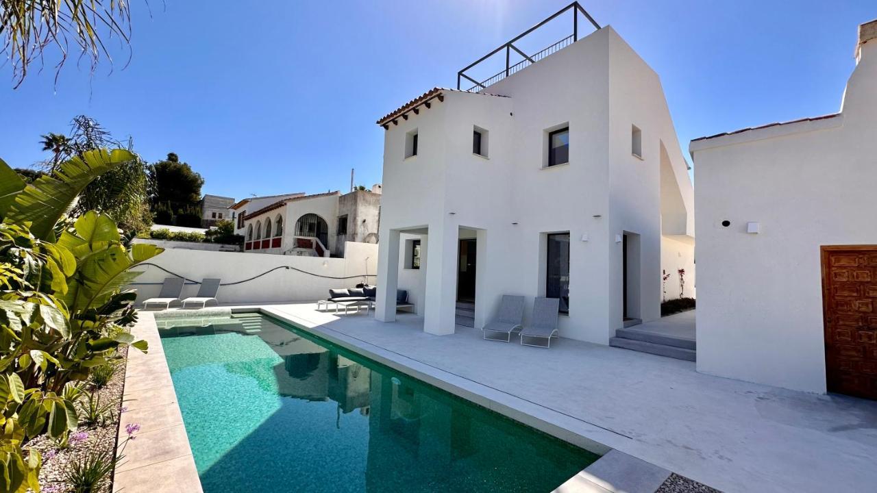 Villa Floris Moraira 500M To Sand Beach Moraira Saturday Arrive-Leave Only Экстерьер фото