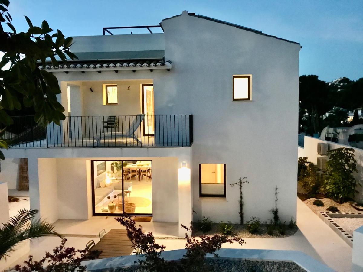 Villa Floris Moraira 500M To Sand Beach Moraira Saturday Arrive-Leave Only Экстерьер фото